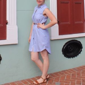 Button down High-Low dress